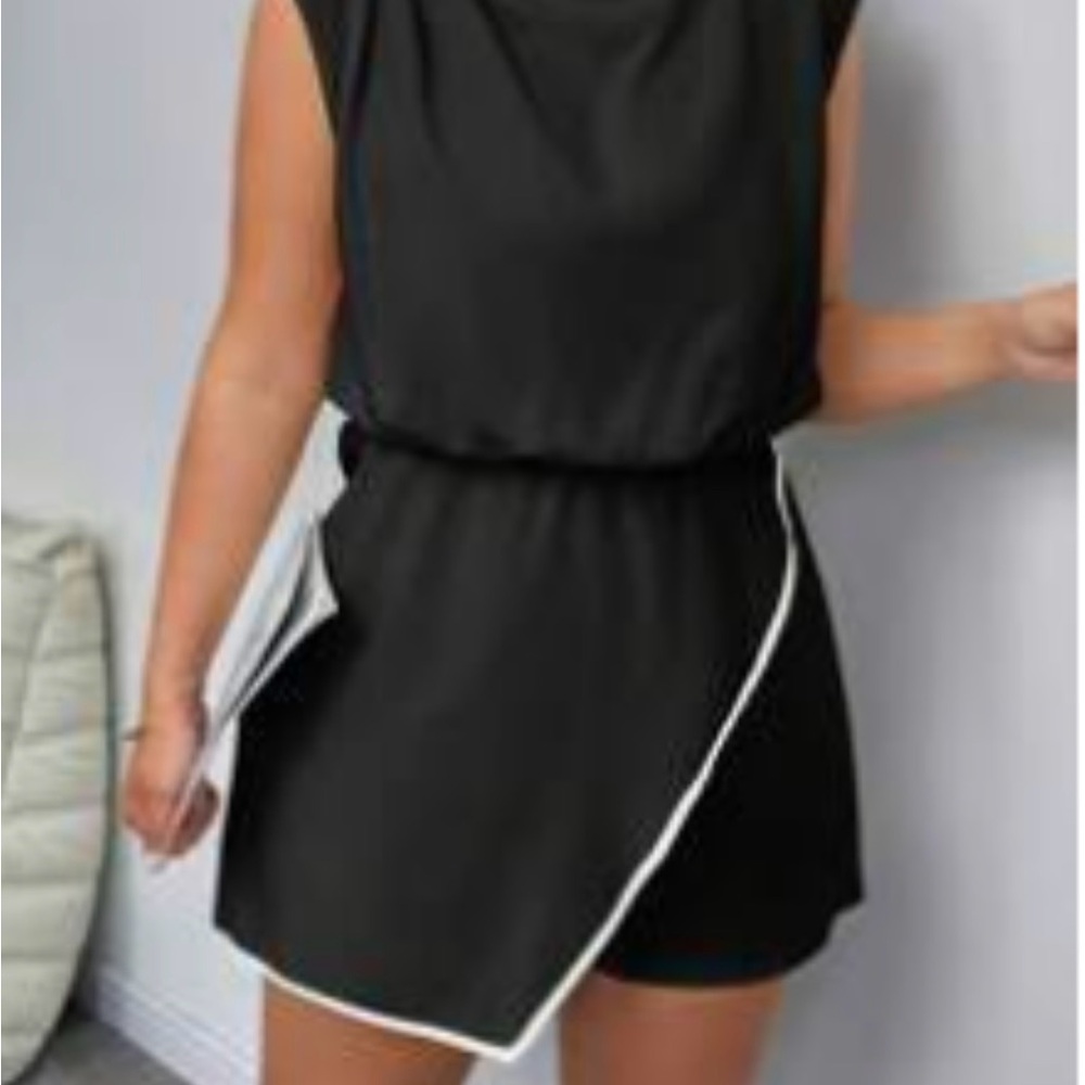 Elegant Black Sleeveless Jumpsuit